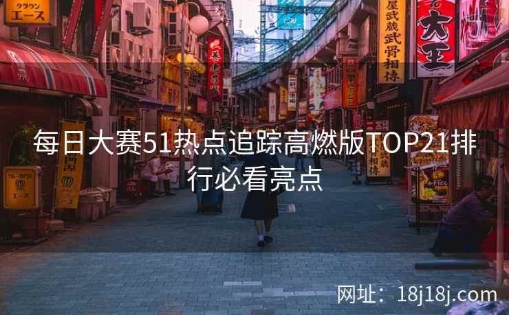 每日大赛51热点追踪高燃版TOP21排行必看亮点