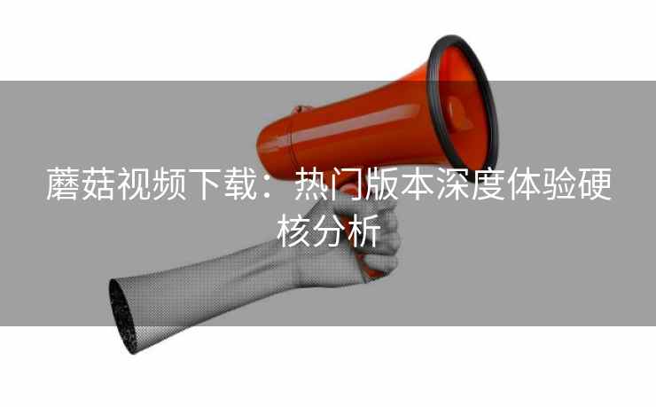 蘑菇视频下载：热门版本深度体验硬核分析